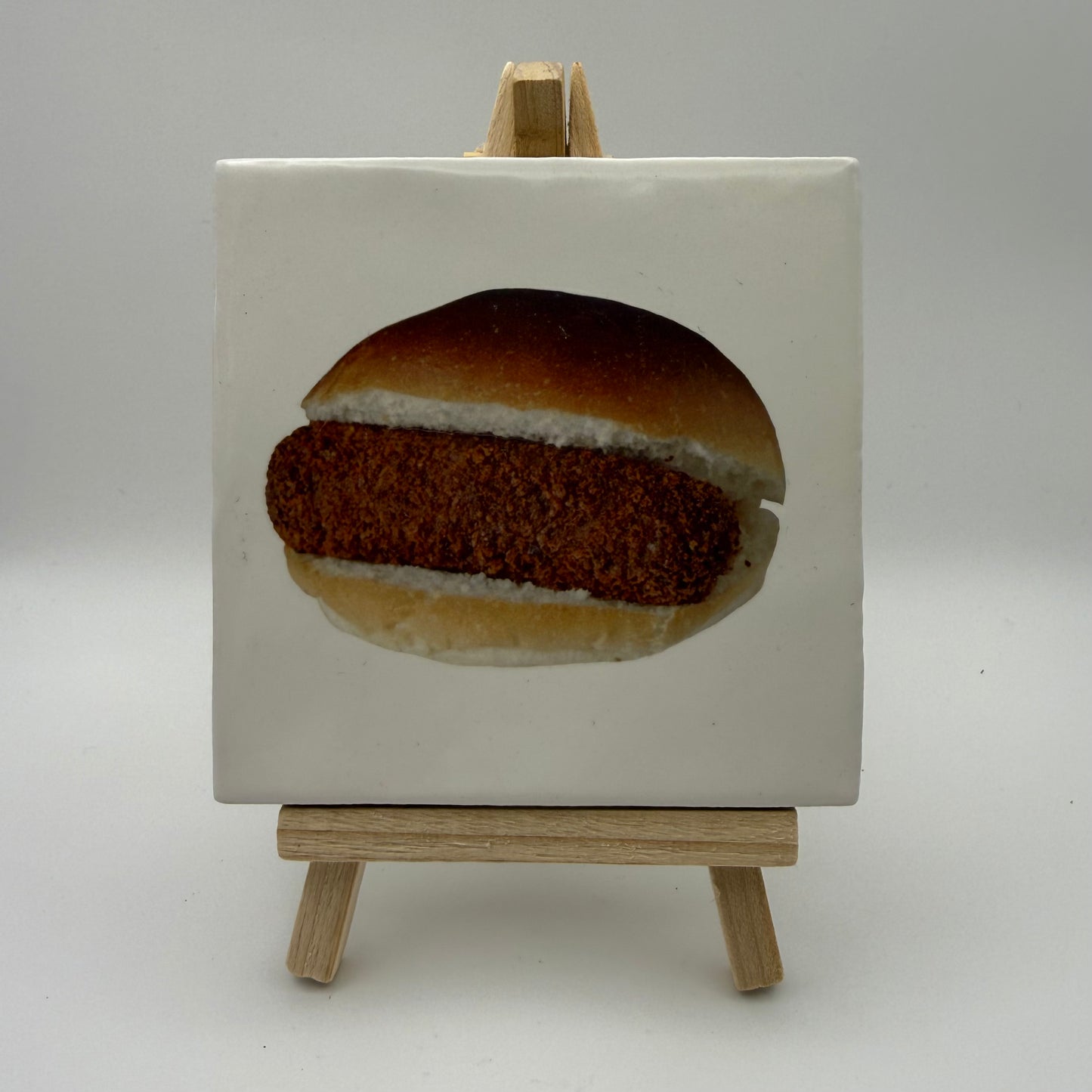 Tegeltje - Broodje kroket