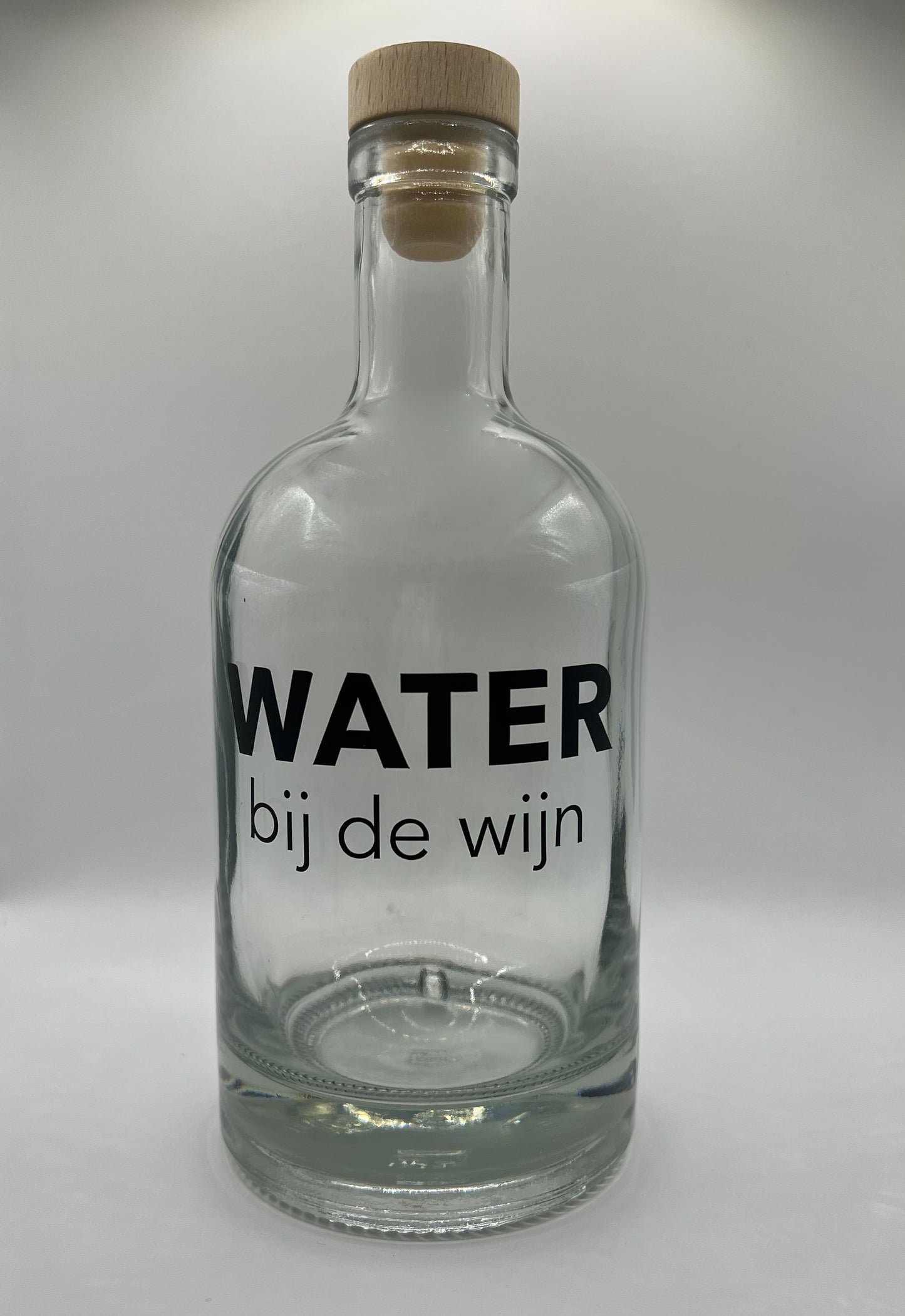 Waterfles - Water bij de wijn