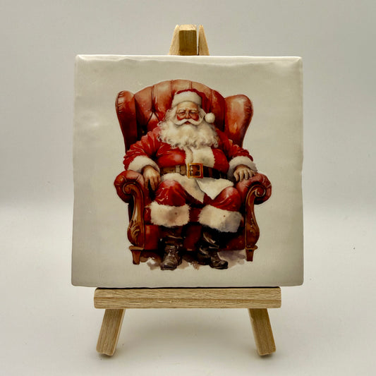 Tegeltje - Kerstman