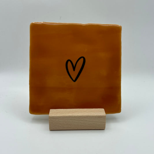 Tegeltje - hartje