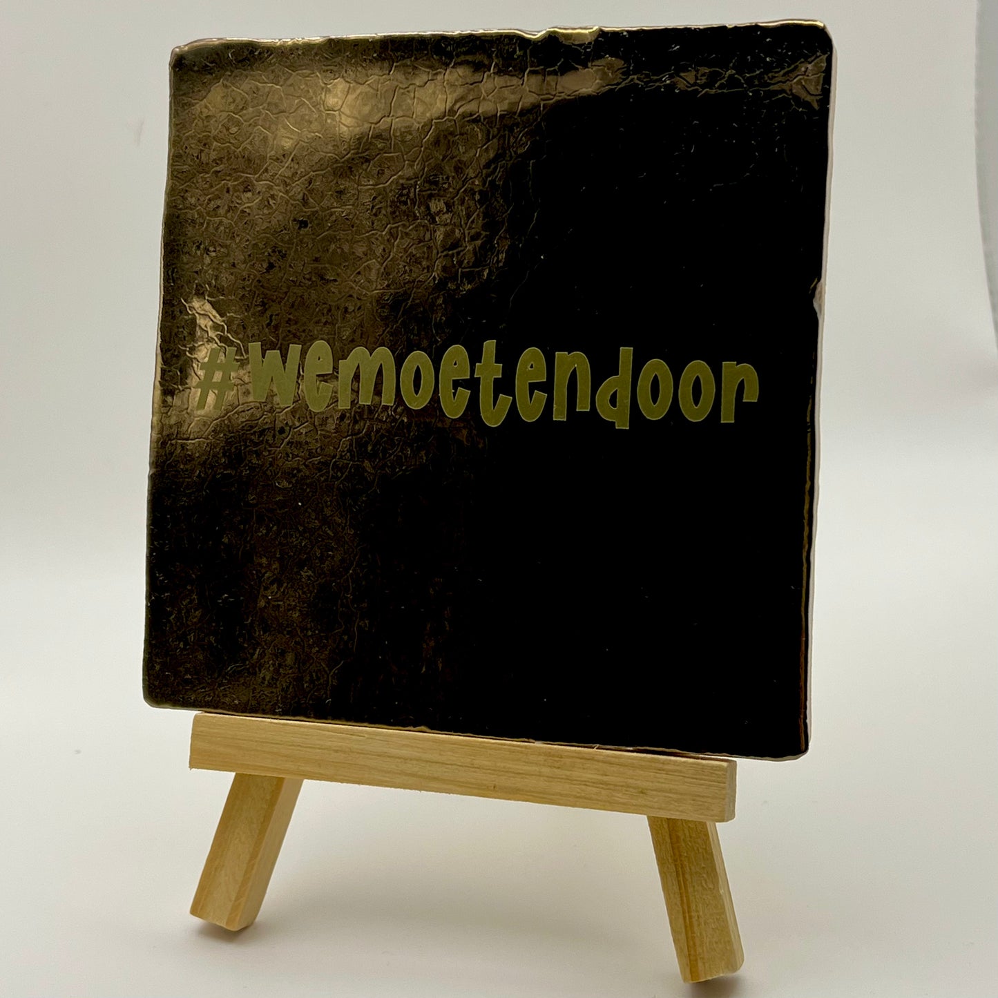 Gepersonaliseerde tegel met tekst