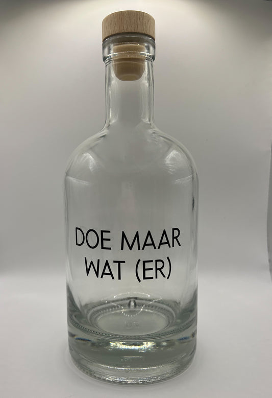 Waterfles - Doe maar wat(er) (700ml)