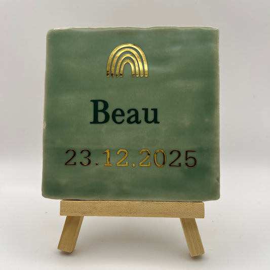 Tegeltje - Geboorte (op aanvraag)