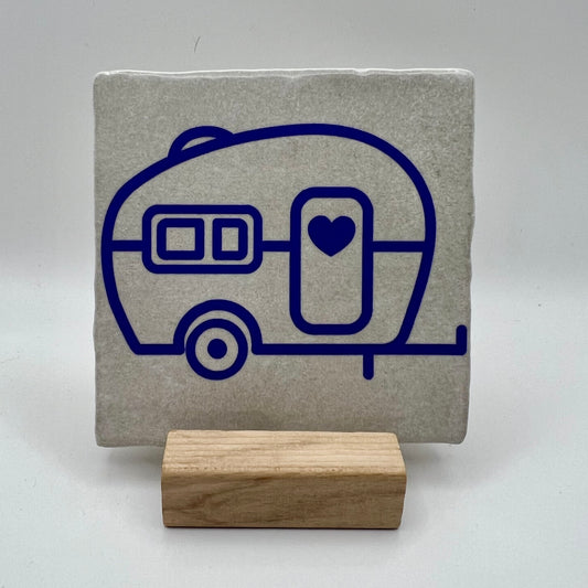 Tegeltje - Caravan