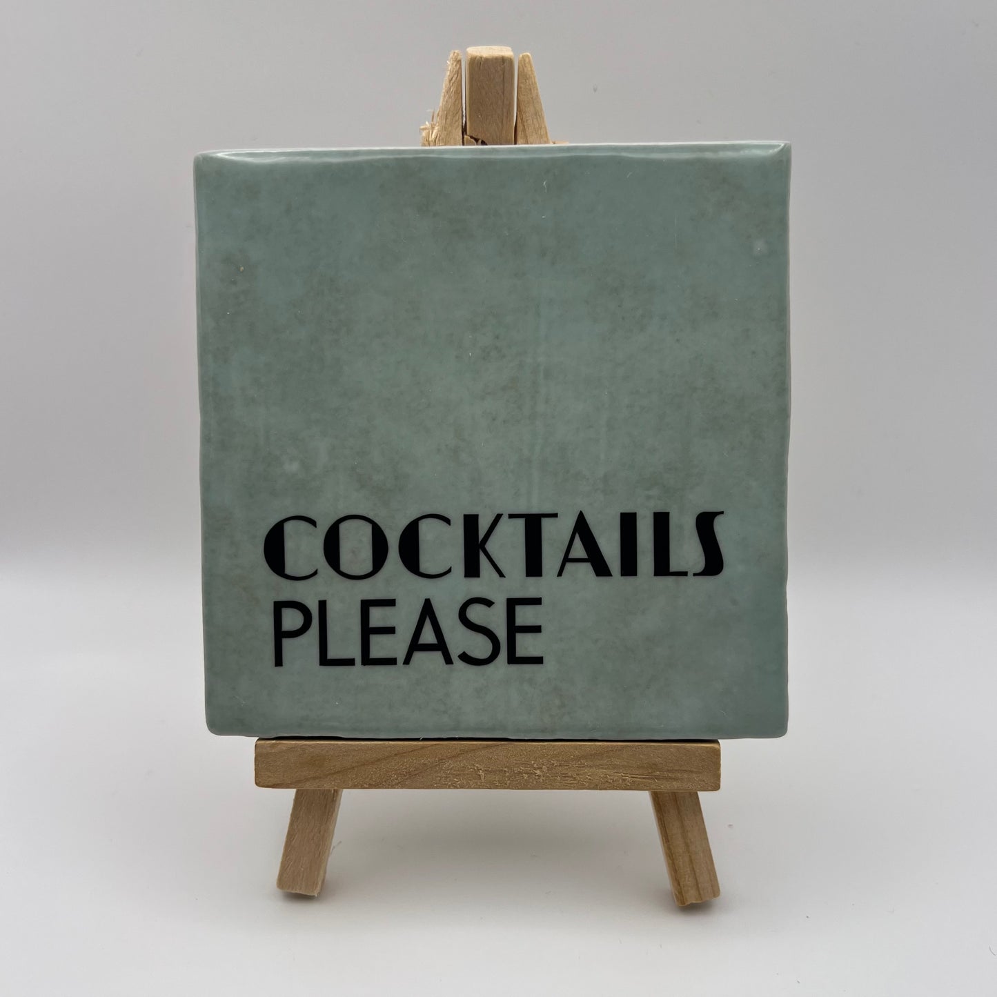 Tegeltje - Cocktails please