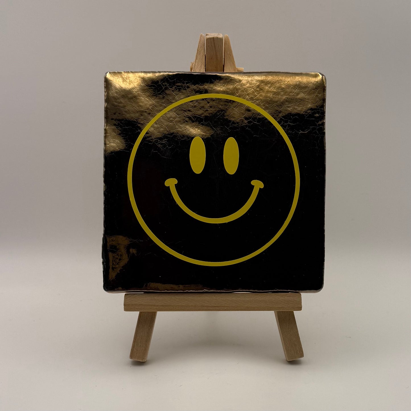 Tegeltje - Smile (brons)