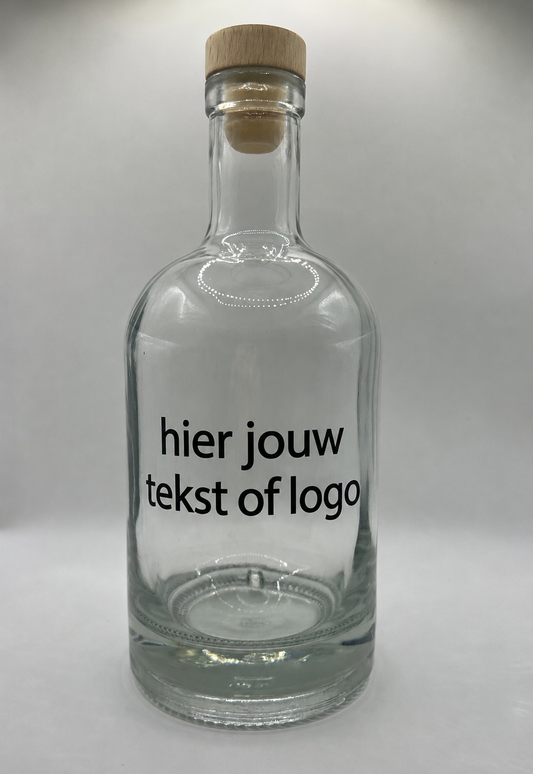 Waterfles - met eigen logo of tekst